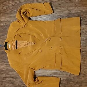 Ann May Vintage Ladies Raw Silk  DB Blazer Sz 6